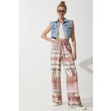  Women's pink silky premium palazzo trousers Cene
