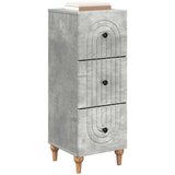  Predalna omara Betonsko siva 33 x 34,5 x 90 cm Inženirski les, (5000232484) | Shoptok.si