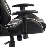 vidaXL Okretna igraća stolica bijela PVC | shoptok.hr