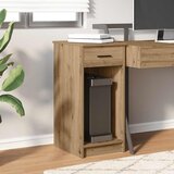 TOWER stalak za računalo s ladicom boja hrasta 35x45x77 cm | shoptok.hr