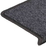 vidaXL Podloge za stopnice 30 kosov 65x21x4 cm siva in črna | Shoptok.si