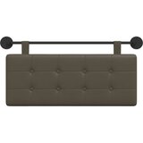  Držeće uzglavlje Zidne Lažna koža - Sivi 100 cm bez LED | shoptok.hr