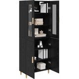  Highboard Crni hrast 69,5 x 34 x 180 cm | shoptok.hr