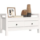  Klop za predsobo bela 80x40x43 cm trdna borovina, (20766916) | Shoptok.si