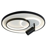 Brilagi UNITY LED stropno svetlo, prigušiva LED/60W/230V + 1xGU10/3W bela/crna + daljinski upravljač | Eponuda.com