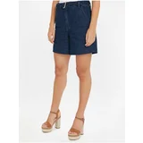Tommy Hilfiger Dark blue denim shorts - Women