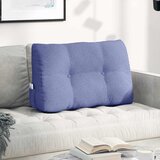 vidaXL Poglavni vzglavnik Jeans modra 80 x 24 x 50 cm blago | Shoptok.si