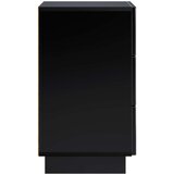  Noćni ormar 2 pcs Crna 33,5 x 34,5 x 60 cm Konstruirano drvo | shoptok.hr