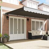 Nadstrešnica Antracit 6 × 3 5 m Metal | shoptok.hr