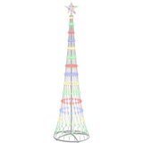 vidaXL LED božićno drvce Šareni 138.5 x 138.5 x 399 cm Metal | shoptok.hr