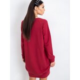 BASIC Feel Good Dress-RV-TU-5184.93P-burgundy | Shoptok.si