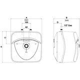 Ariston Andris 15NM RS 15/3 EU pod pritiskom 3100334 | Eponuda.com
