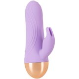 Cuties akumulatorski, vodootporni mini vibrator s rukom za klitoris (ljubičasti) | shoptok.hr
