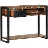  Konzolni stol Višebojni 100x35x75 cm puno drvo obrađeno | shoptok.hr
