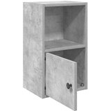  Regal za knjige boja betona 31x24x52 cm konstruirano drvo | shoptok.hr