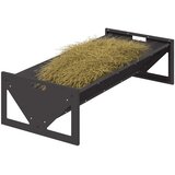  Hranilica za stoku Crna 108 x 50 x 28 cm Hladno valjani čelik | shoptok.hr