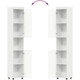  Set namještaja za kupaonicu TULUM 3 pcs Visoki sjaj bijela | Eponuda.ba