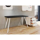 MID.YOU Pisalna Miza Salia, Antracit, Bela, 80x50cm | Shoptok.si