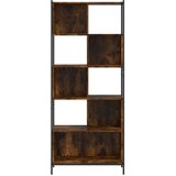  Regal za knjige boja hrasta 72x28x172 cm od konstruiranog drva | Shoptok.si