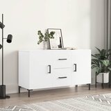  Komoda bijela 100x36x60 cm od konstruiranog drva | shoptok.hr