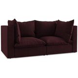 Makamii Bordo rdeča sedežna garnitura 180 cm Manao – | Shoptok.si