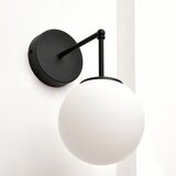  Zidna lampa MOON 1xE27/15W/230V crna | Eponuda.com