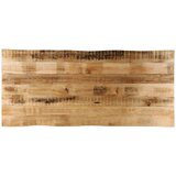 Stolna ploča sa živi rub 140x60x3,8 cm masivno grubo drvo manga | shoptok.hr