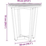  Vrtni blagovaonski set od 3 dijela, masivno drvo akacije | shoptok.hr
