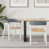 Trpezarijske stolice 2 pcs Bijelo 54 x 57 x 73 cm | shoptok.hr