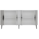 Hanah home komoda nida KB150 white silver | ePonuda.com