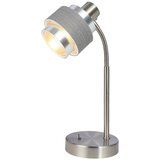 Rabalux stona lampa basil chrome/oak max 25W