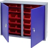 70227 viseći ormar za alat (Š x V x D) 80 x 60 x 19 cm plava boja, srebrna
