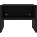  Noćni ormarići 2 kom crni 40 x 30 x 30 cm konstruirano drvo | Eponuda.com