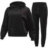 BRILLE ženska komplet trenerka frida hoody, crna Cene