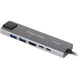  USB priklopna postaja tip C na HDMI, 2x USB3.0, 2x USB tip C, RJ45, (20938329) Cene