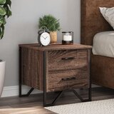 vidaXL Noćni ormarići 2 kom boja hrasta 40x41x40 cm konstruirano drvo Cijene