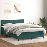  Krevet s oprugama i madracem tamnozeleni 160x210 cm baršunasti | shoptok.hr