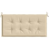  Jastuk za vrtnu klupu bež 120x50x4 cm od tkanine Oxford | shoptok.hr