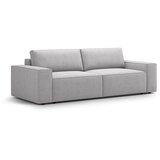 Micadoni Svetlo siva raztegljiva sedežna garnitura iz tkanine bouclé 247 cm Jodie – Home | Shoptok.si