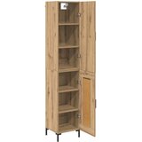  Highboard Umjetnički hrast 34,5 x 34 x 180 cm Konstruirano drvo | shoptok.hr