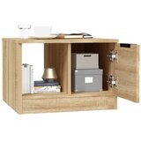  Stolić za kavu boja hrasta 50x50x36 cm konstruirano drvo | shoptok.hr