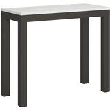 Ityhome 90 x 77 konzolna miza bela, (20847747) Cene