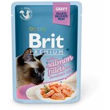 BRIT Premium by Nature Brit Premium Sterilized Cat Delicate Fileti u sosu sa lososom 85 g kesica Cene
