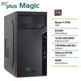 PCPLUS Magic Ryzen 7 5700 16GB 1TB SSD GT730 namizni računalnik | Shoptok.si