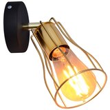  Zidna spot svetiljka TUBE 1xE27/15W/230V zlatna/crna | Eponuda.com