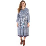 Isla Bonita By Sigris Dolge obleke Dolga Midi Obleka Modra | Shoptok.si