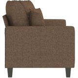  Dvosjed od tkanine smeđi 140 cm | shoptok.hr