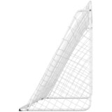  Nogometni gol s mrežom bijeli 366 x 122 x 182 cm čelčni | Eponuda.com