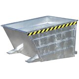 eurokraft pro Prekucni zaboj, nizek nasipni rob, prostornina 0,5 m³, vroče cinkano | Shoptok.si