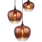 Globo 15548-3HG - visilica na sajli maxy 3xE27/40W/230V bakarna | Eponuda.com